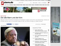 Bild zum Artikel: Helmut Schmidt: Der alte Mann und die Krim