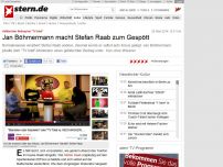 Bild zum Artikel: Gefälschter Beitrag bei 'TV total': Jan Böhmermann macht Stefan Raab zum Gespött