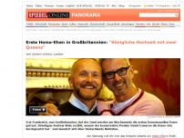 Bild zum Artikel: Erste Homo-Ehen in Großbritannien: 'Königliche Hochzeit mit zwei Queens'