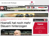 Bild zum Artikel: Steuerfahndung - Hoeneß hat noch mehr Steuern hinterzogen