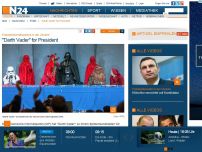 Bild zum Artikel: Präsidentschaftswahlen in der Ukraine - 
'Darth Vader' for President