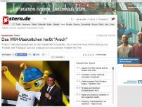 Bild zum Artikel: Kugelgürteltier 'Fuleco': Das WM-Maskottchen heißt 'Arsch'