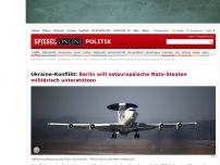 Bild zum Artikel: Ukraine-Konflikt: Berlin will osteuropäische Nato-Staaten militärisch unterstützen