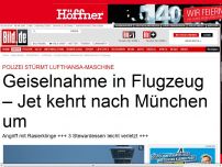 Bild zum Artikel: Geiselnahme - Polizei stürmt Lufthansa-Jet