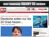 Bild zum Artikel: Ministeri fordert: - Deutsche sollen nur bis 20 Grad heizen!