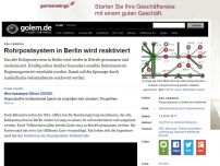 Bild zum Artikel: NSA-Skandal: Rohrpostsystem in Berlin wird reaktiviert