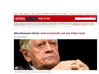 Bild zum Artikel: Münchhausen-Check: Helmut Schmidt und das Völkerrecht
