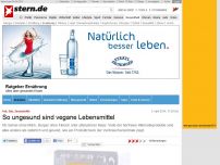 Bild zum Artikel: Fett, Salz, Zusatzstoffe: So ungesund sind vegane Lebensmittel