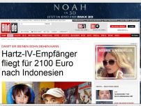 Bild zum Artikel: Amt zahlt 2100 Euro - Hartz-IV-Empfänger fliegt nach Indonesien