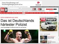 Bild zum Artikel: Käfig-Kämpfer - Das ist Deutschlands härtester Polizist