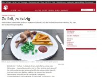 Bild zum Artikel: Vegane Ernährung: Zu fett, zu salzig