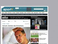 Bild zum Artikel: Schumi: Zeichen des Erwachens