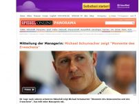 Bild zum Artikel: Mitteilung der Managerin: Michael Schumacher zeigt 'Momente des Erwachens'