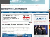 Bild zum Artikel: McDonald’s verlässt die Krim