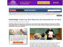 Bild zum Artikel: Förderstopp: Regierung lässt Migranten bei Deutschkursen im Stich