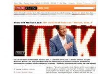 Bild zum Artikel: Show mit Markus Lanz: ZDF verkündet Ende von 'Wetten, dass..?'