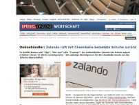 Bild zum Artikel: Onlinehändler: Zalando ruft mit Chemikalie belastete Schuhe zurück