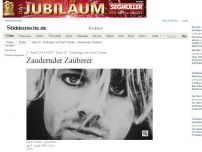 Bild zum Artikel: Zum 20. Todestag von Kurt Cobain: Zaudernder Zauberer