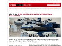Bild zum Artikel: Krim-Krise: Große Koalition streitet über militärpolitische Konsequenzen