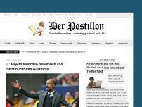 Bild zum Artikel: FC Bayern München trennt sich von Pleitetrainer Pep Guardiola
