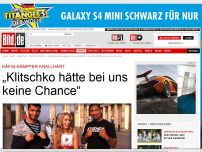 Bild zum Artikel: Käfig-Kämpfer in Berlin - „Klitschko hätte bei uns keine Chance“
