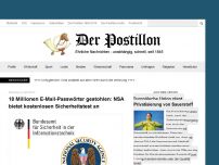 Bild zum Artikel: 18 Millionen E-Mail-Passwörter gestohlen: NSA bietet kostenlosen Sicherheitstest an