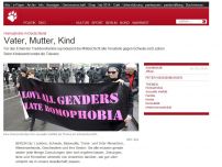 Bild zum Artikel: Homophobie in Deutschland: Vater, Mutter, Kind