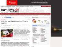 Bild zum Artikel: Bielefeld: Streit um Diebstahl aus Müllcontainer in Bielefeld