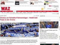 Bild zum Artikel: Drama um Schalke-Fahnenträger - Heldt lobt Fans in der Arena