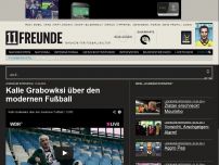 Bild zum Artikel: Kalle Grabowksi über den modernen Fußball