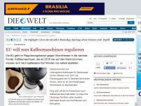 Bild zum Artikel: Energiesparen: EU-Kommission will Kaffeemaschinen kalt stellen