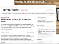 Bild zum Artikel: Drogen in Deutschland: 
			  Willkommen im Land der Trinker und Kiffer