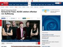 Bild zum Artikel: Malcolm Young schwer erkrankt - Schock für Fans: AC/DC stehen offenbar vor Auflösung