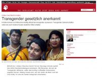 Bild zum Artikel: Drittes Geschlecht in Indien: Transgender gesetzlich anerkannt