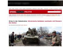 Bild zum Artikel: Krise in der Ostukraine: Ukrainische Panzer wechseln die Seiten