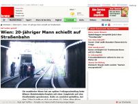 Bild zum Artikel: Wien: 71-jähriger Mann schießt auf Straßenbahn