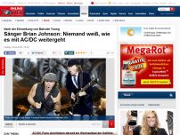 Bild zum Artikel: Nach der Erkrankung von Malcolm Young - Sänger Brian Johnson: Niemand weiß, wie es mit AC/DC weitergeht