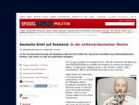 Bild zum Artikel: Deutsche Sicht auf Russland: In der antiamerikanischen Nische