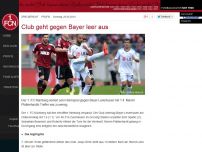 Bild zum Artikel: Club geht gegen Leverkusen leer aus