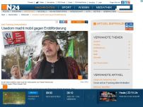 Bild zum Artikel: Anti-Fracking-Demonstration - 
Usedom macht mobil gegen Erdölförderung