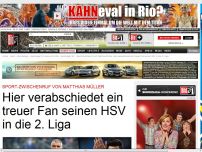 Bild zum Artikel: Zwischenruf - Ein Fan verabschiedet seinen HSV in Liga 2