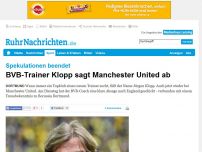 Bild zum Artikel: BVB-Trainer Klopp sagt Manchester United ab