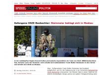 Bild zum Artikel: Gefangene OSZE-Beobachter: Steinmeier beklagt sich in Moskau