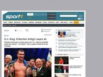 Bild zum Artikel: K.o.-Sieg: Klitschko fertigt Leapai ab