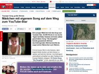 Bild zum Artikel: Trauriger Song, große Stimme - Mädchen mit eigenem Song auf dem Weg zum YouTube-Star