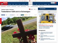 Bild zum Artikel: Tödlicher Unfall in Thüringen - Todesfahrer hüllt sich in Schweigen