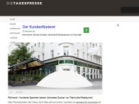 Bild zum Artikel: Rührend: Hunderte Spender leeren kiloweise Zucker vor Plachutta-Restaurant