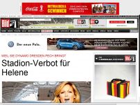 Bild zum Artikel: Sie bringt Dynamo Pech - Stadion-Verbot für Helene Fischer