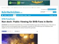 Bild zum Artikel: Nun doch: Public Viewing für BVB-Fans in Berlin