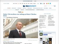 Bild zum Artikel: Putin: USA steckten von Anfang an hinter Ukraine-Krise